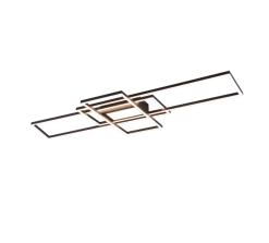 TRIO LED Deckenleuchte Irvine Anthrazit