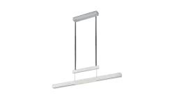 TRIO LED Pendelleuchte Trajan Nickel
