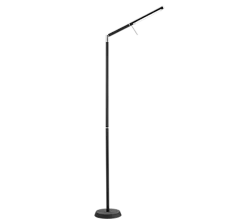 TRIO LED Stehleuchte Filigran Schwarz