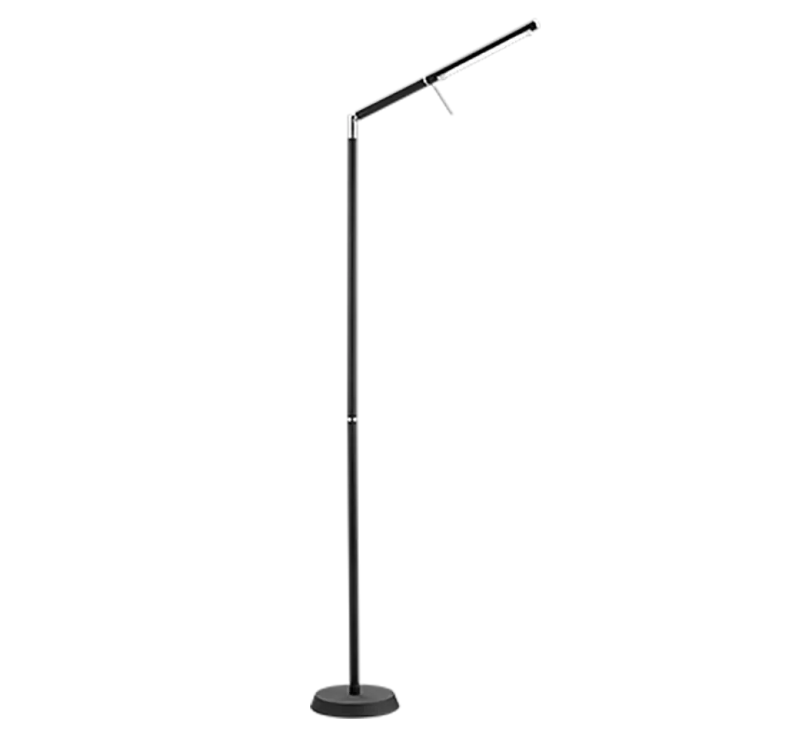 TRIO LED Stehleuchte Filigran Schwarz