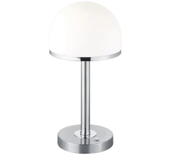 TRIO LED Tischleuchte Berlin Silber