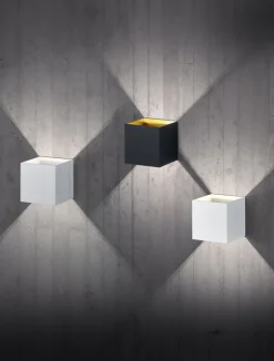 TRIO LED Wandleuchte Louis Schwarz