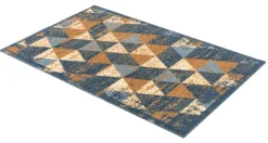 Türmatte Miabella Dreicke grau-braun 50x70
