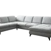 Wohnlandschaft Carolina XC Silber